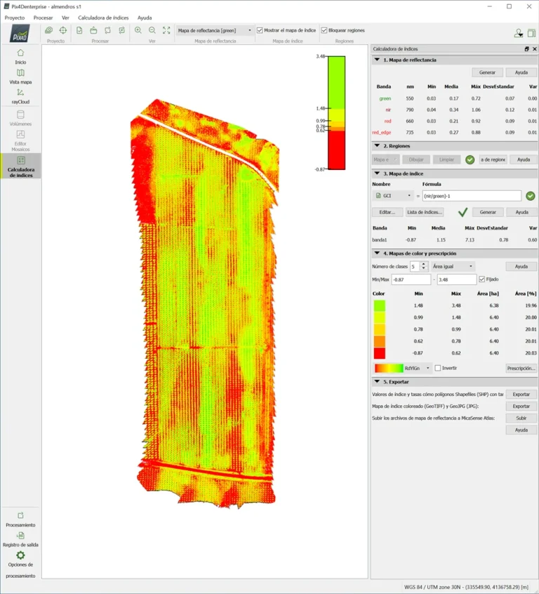 Servicio de Drones para Agricultura 7 MULTIESPECTRAL_AGRICULTURAPRECISION_CGI2