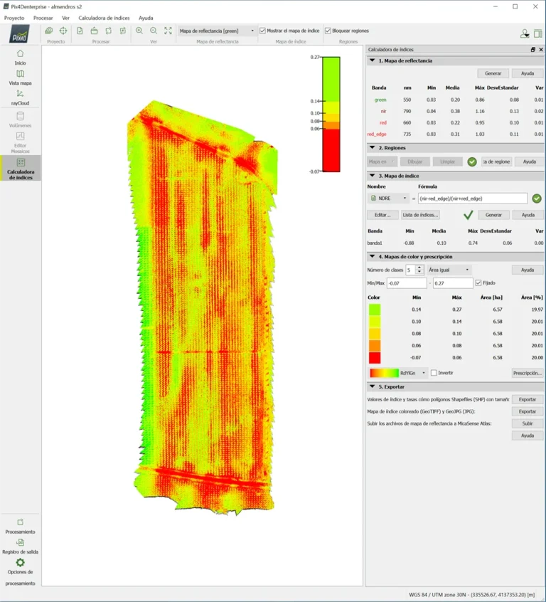 Servicio de Drones para Agricultura 4 MULTIESPECTRAL_AGRICULTURAPRECISION_NDRE1
