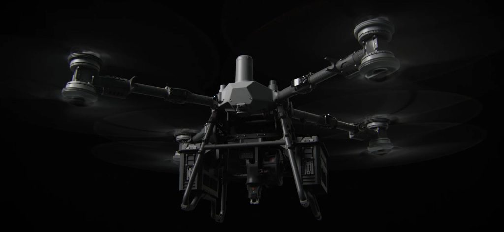 Sistema de doble batería del DJI FlyCart 100
